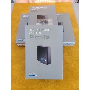 Original GoPro Rechargeable Battery  for HERO 2018, HERO5,6,7 Black. New In Box